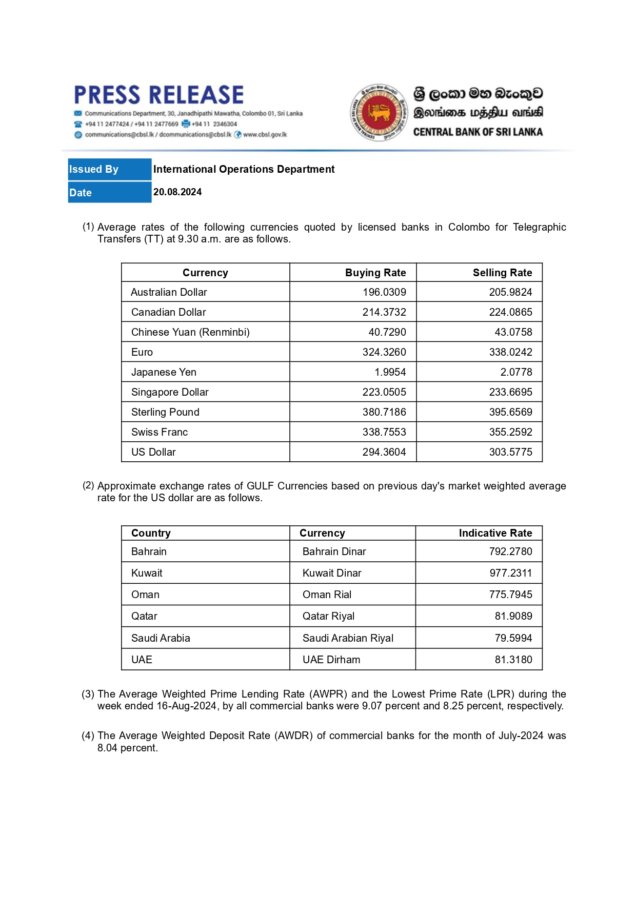 TT Rates as at 20 08 2024 page 0001