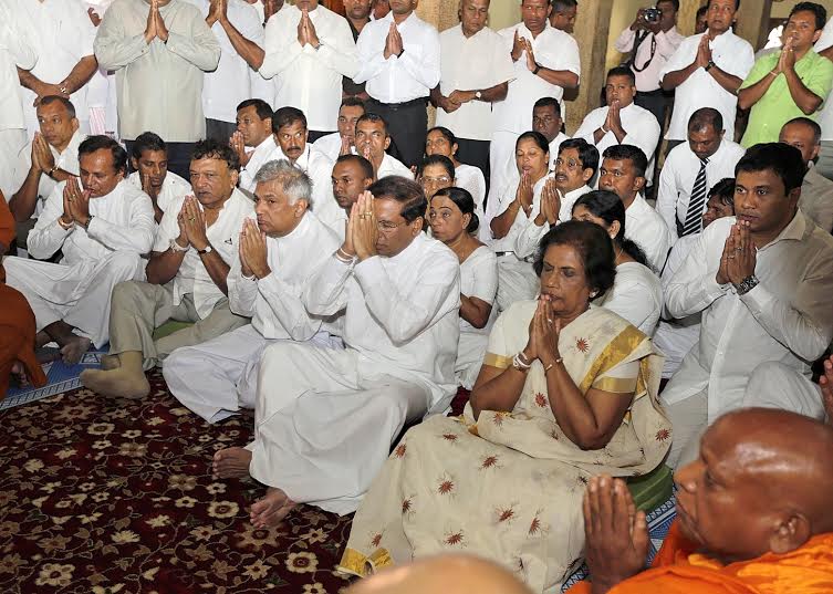 Pre sirisena in Kandy1