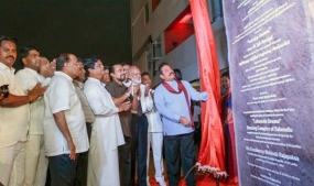 President vests in the people 'Laksanda Sevana' Housing Scheme