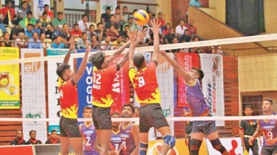 Army and Navy volleyball champions