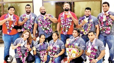 Lankan powerlifters create history in Australia