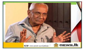 Veteran journalist Edwin Ariyadasa passes away