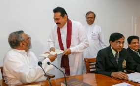 President Rajapaksa's  nomination accepted