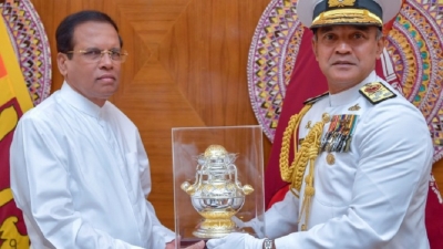 New Navy Commander calls on President