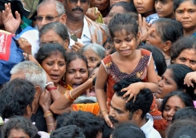 Stampede at Pushkar Ghat in Rajahmundry