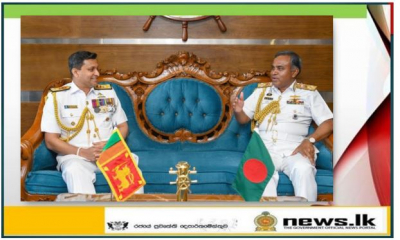 Chief of Naval Staff of Bangladesh meets Commander of the Navy