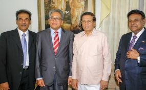 Malaysian PM&#039;s Special Envoy calls on President Sirisena