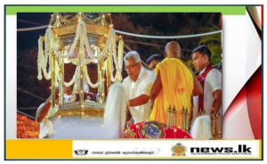 Kotte annual perahera concludes under President’s patronage