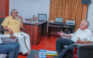 President Visits Mr. C.V. Wigneswaran