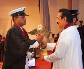 "Security forces  a bridge to promote closer cooperation between the communities" - President at KDU