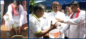 Minister Basil inaugurates Divi Neguma Phase 6 in Gampaha District