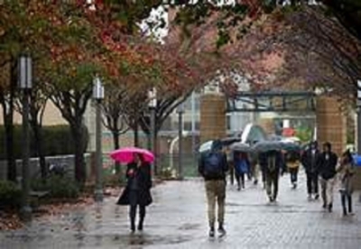 Showers or thundershowers will occur at times