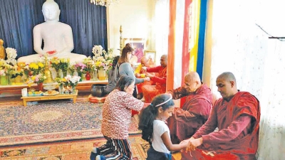 Thripitakabhivandana Week commemorated in USA