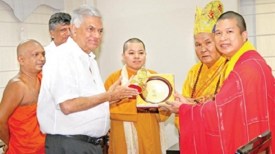 Hongkong Buddhist delegation calls on PM