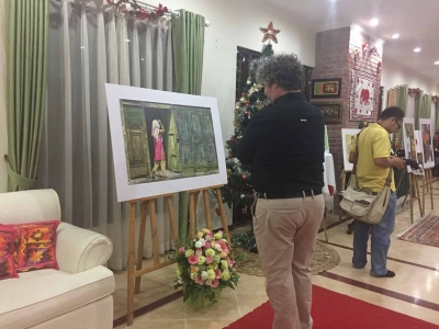 MY BEAUTIFUL SRI LANKA:  ART EXHIBITION  IN HA NOI