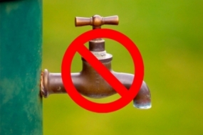 Twelve-hour water cut on July 9