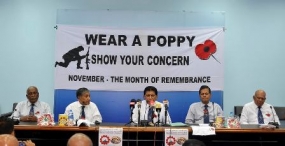 Poppy ceremony 2016 on 6th November