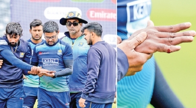 Match-winner Nuwan Pradeep dislocates finger