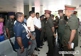 Hospital Visit of the Commander &amp; Customary Tea Table Mark New Year Spirits at AHQ