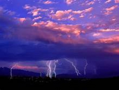 Evening thundershowers at most parts of the island