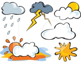 Rough sea areas with showery weather