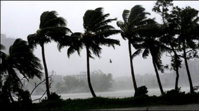 Cloudy skies, strong winds &amp; showers over the island