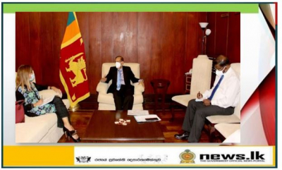    Foreign Minister Peiris meets UN Resident Coordinator Hanaa Singer- Hamdy