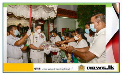    Dhathu Mandira Puja’ held at Kelaniya Raja Maha Viharaya in view of Navy’s 70th anniversary