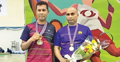 Lankan shuttlers perform brilliantly to grab nine golds