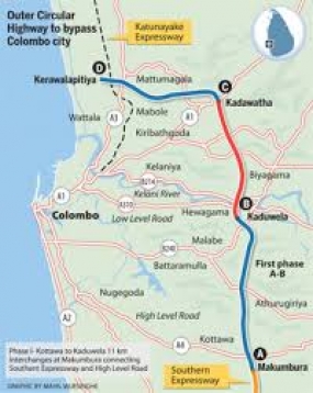 Opening of OCH from Kaduwela to Kadawatha on Sept.17