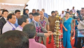 Beruwala receives pre-stressed concrete tank