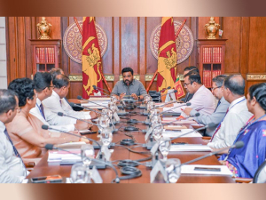 President Discusses Enhancing Revenue and Efficiency with Sri Lanka Customs and Inland Revenue Officials