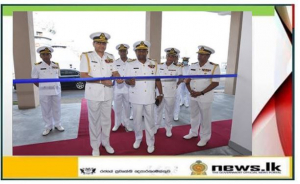 New AOPV Stores and Workshop Complex declared open at Naval Dockyard