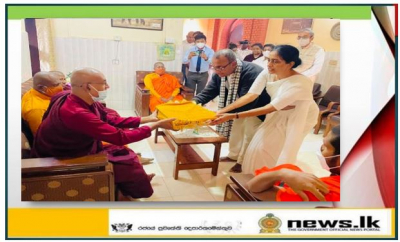 Katina pooja concludes at Sri Lanka Maha Viharaya in Lumbini