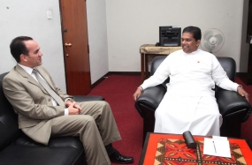 Returning Cuban Ambassador meets Media Minster