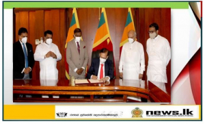 Foreign Minister Prof. G.L Peiris assumes duties