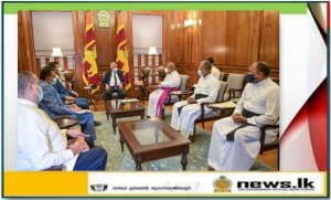 Mannar Bishop meets President