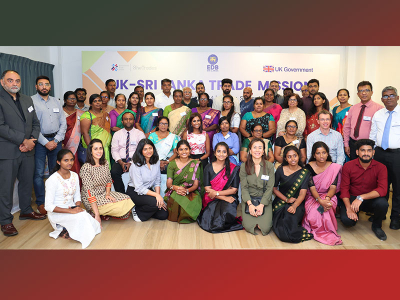 The UK-Sri Lanka Trade Mission Highlights Export Potential of Women-Led Businesses in Jaffna