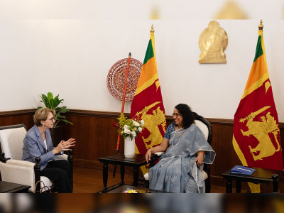 Courtesy Call by Secretary - General of the Ministry for Europe &amp; Foreign Affairs of France, to the Prime Minister