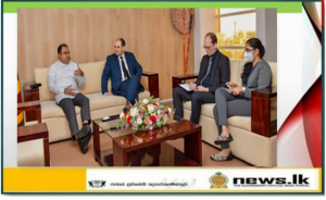 New Zealand High Commissioner Meets Minister Nalin Fernando