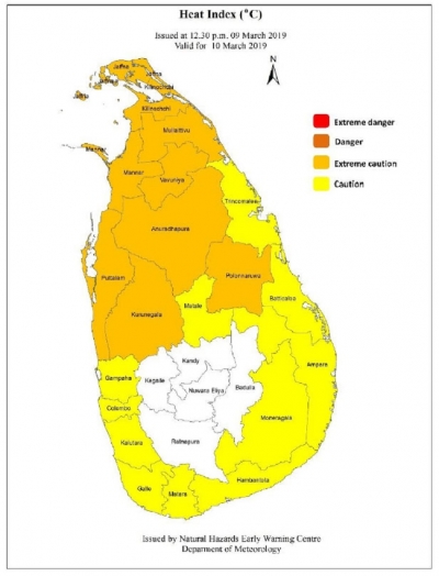 Heat weather advisory issued for three provinces