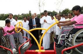 ‘Kelimadala’ Children’s Park, walking path opened