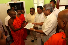 Consecration of a 'Golden Fence' to a Sacred Boo-Tree