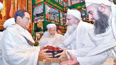 Bohra confab rebuilt confidence in Sri Lanka - President