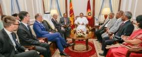 Five new envoys present credentials