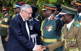 White Zambian named acting president