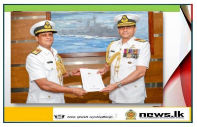 Rear Admiral Sumith Weerasinghe appointed as Chief of Staff of the Navy