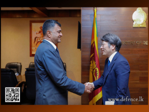 Deputy Head of Japanese Embassy meets Defence Secretary