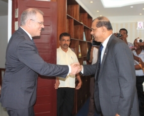 Scott Morrison visits Jaffna