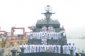 SLNS ‘Sayura’ and SLNS ‘Suranimala’ on a training visit to India